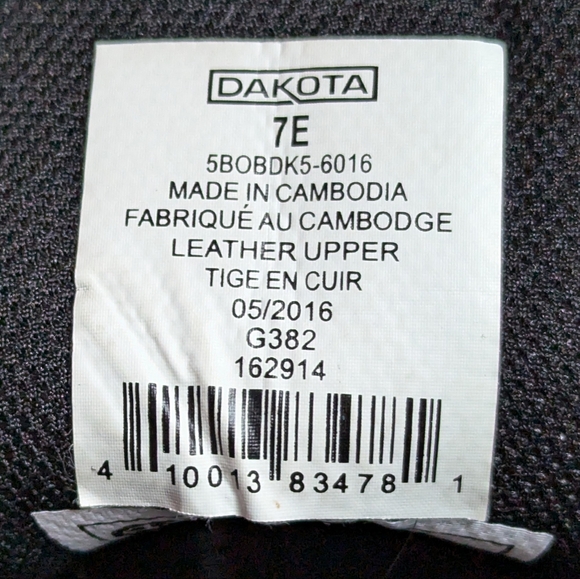 Dakota CSA Work / Safety Boots - Picture 4 of 4